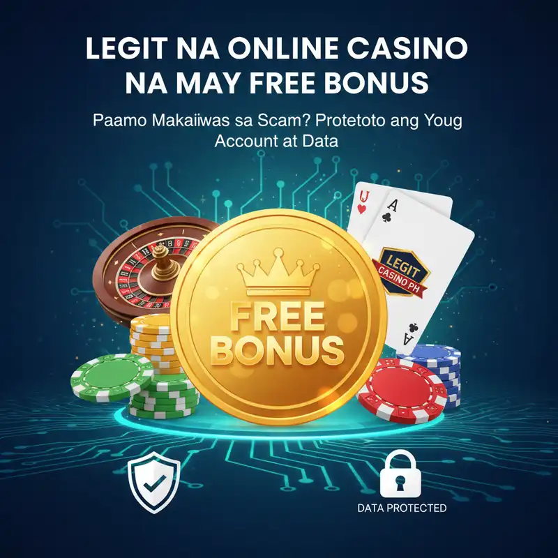 Legit Online Casino Philippines Free Bonus Banner